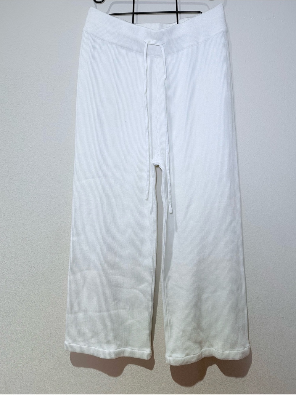 Knit Drawstring High Rise Pants Size Medium Short - Picture 3 of 5